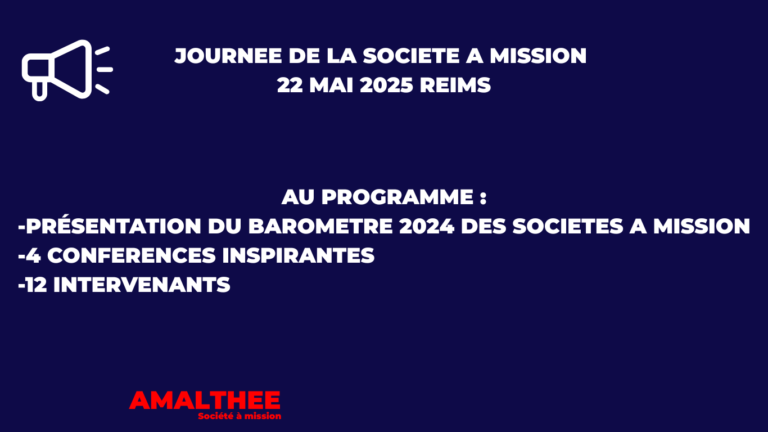 Lire la suite à propos de l’article Journée de la société à mission 22 mai 2025 – Reims
